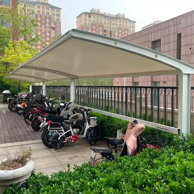 辰溪县膜结构电动车棚